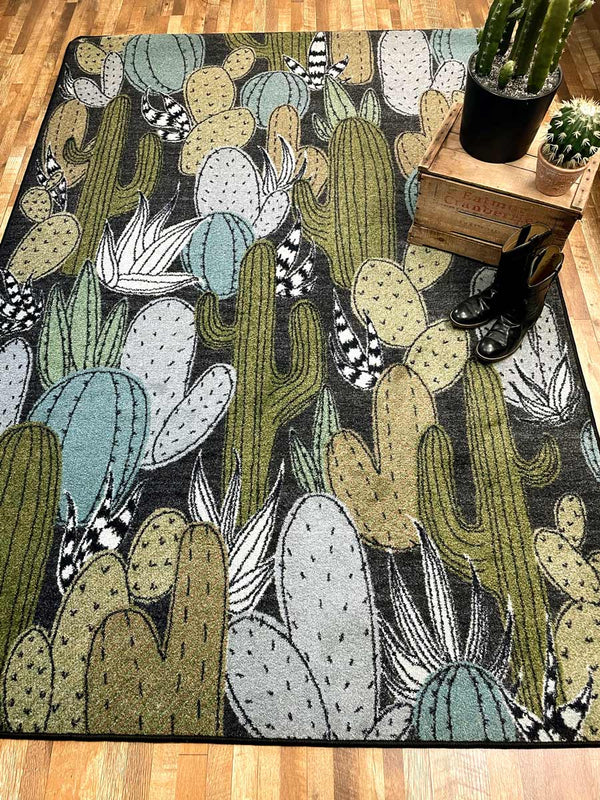 Saguaro - Dusk Cactus Rug