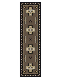 Southwestern area rug Saint Cross