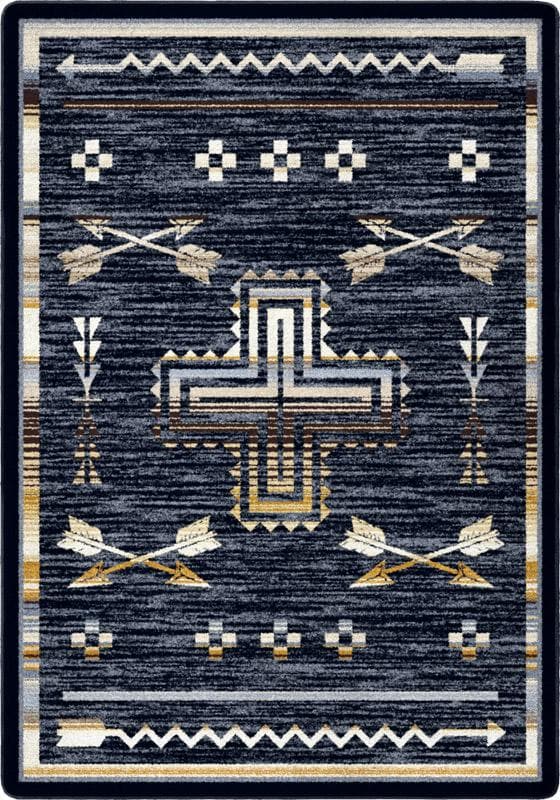 Shoot me Straight - Natural Western Rug