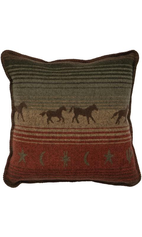 Mustang Canyon II Wool Pillow