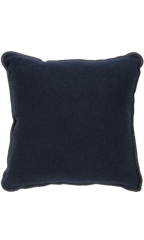 Midnight Navy Wool Pillow