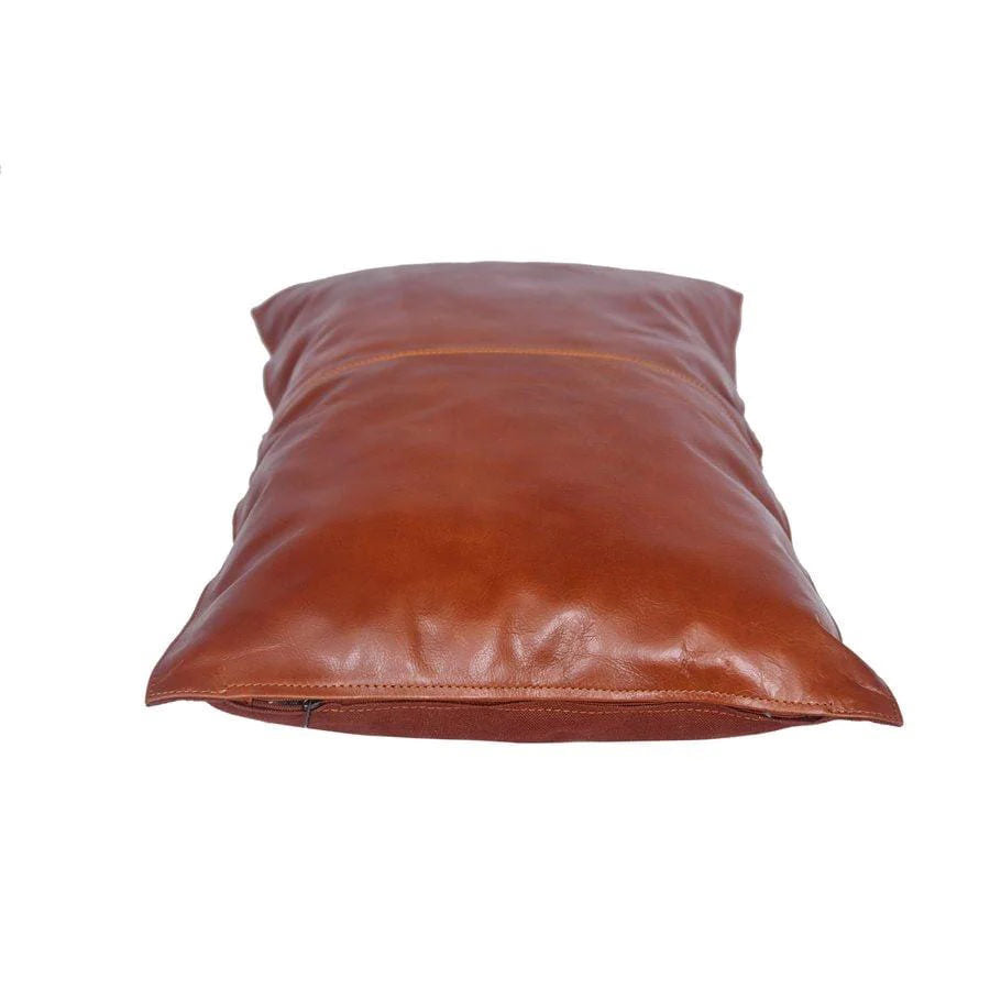 Buckskin Genuine Leather Pillow